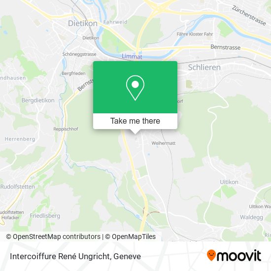 Intercoiffure René Ungricht map