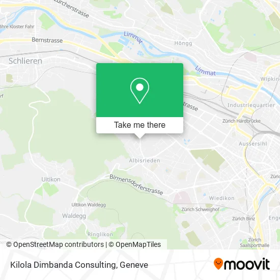 Kilola Dimbanda Consulting map