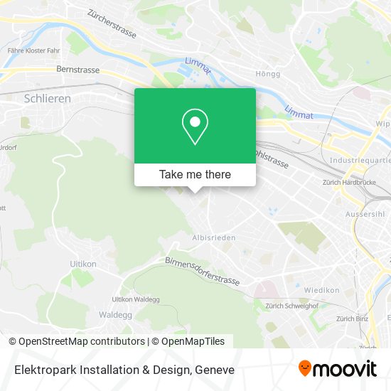 Elektropark Installation & Design map