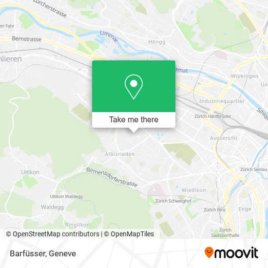 Barfüsser map