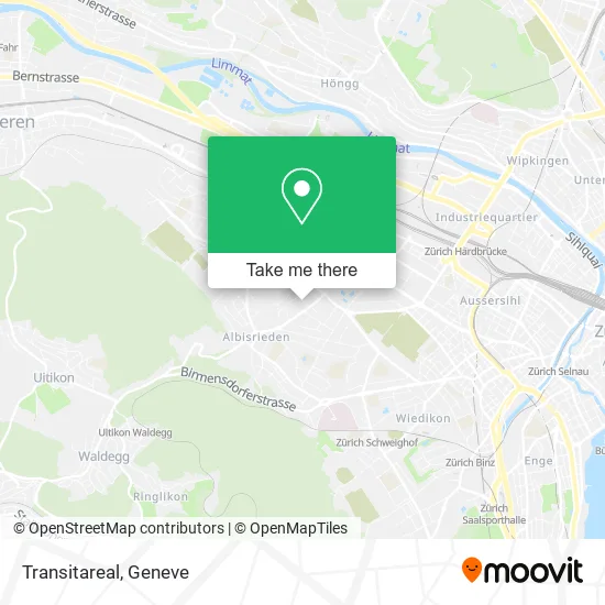 Transitareal plan