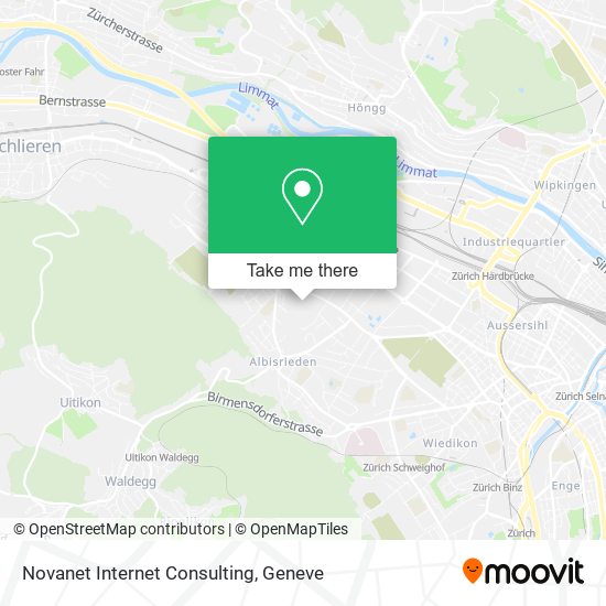 Novanet Internet Consulting map