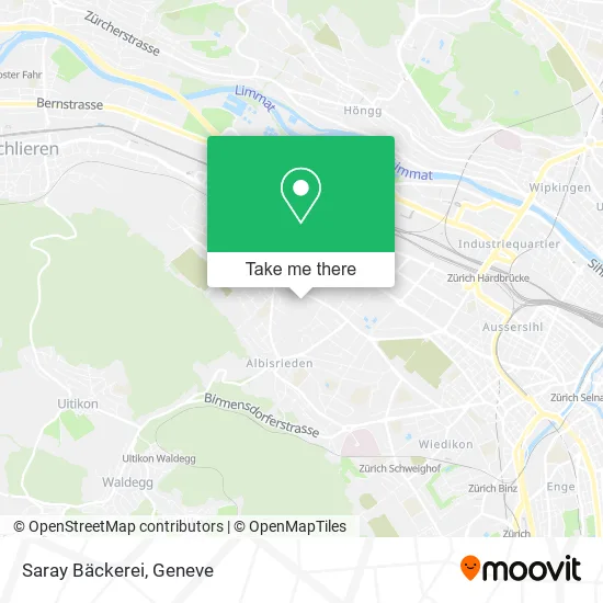 Saray Bäckerei map