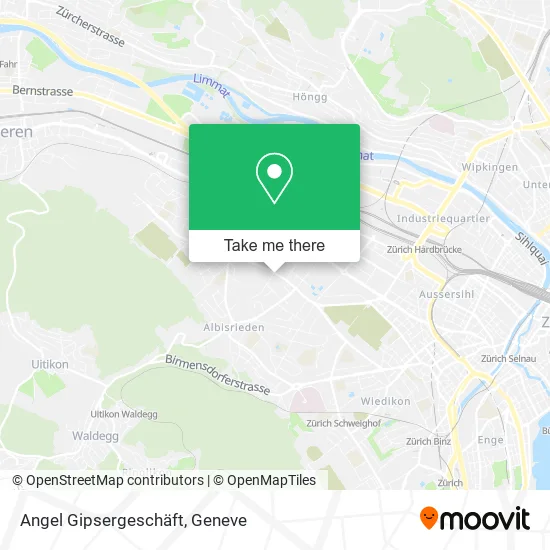 Angel Gipsergeschäft map