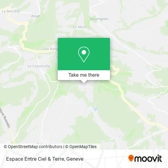 Espace Entre Ciel & Terre map