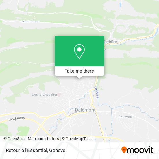 Retour à l'Essentiel map