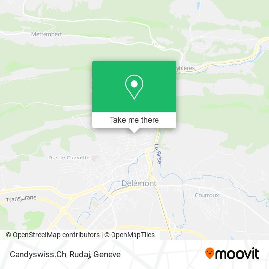 Candyswiss.Ch, Rudaj map