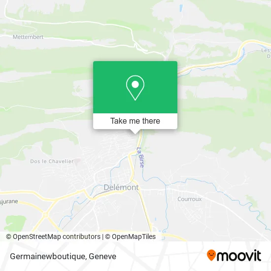 Germainewboutique map