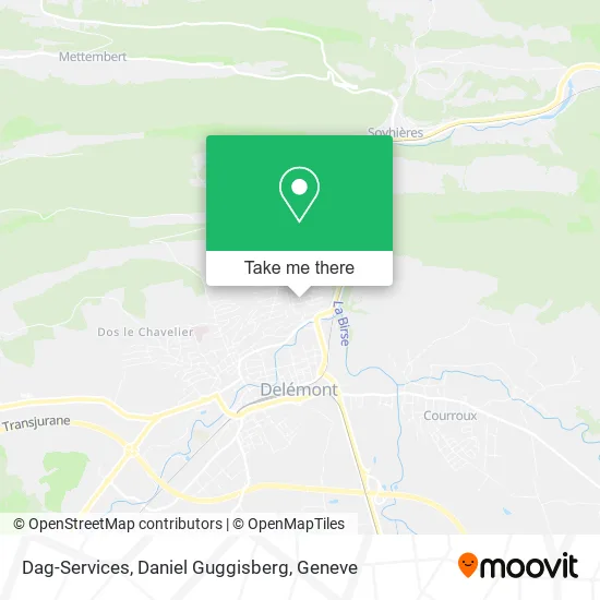 Dag-Services, Daniel Guggisberg map