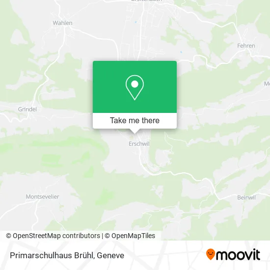 Primarschulhaus Brühl map