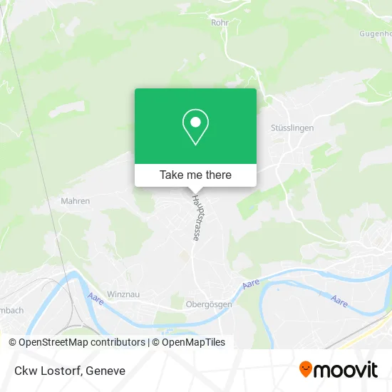 Ckw Lostorf map