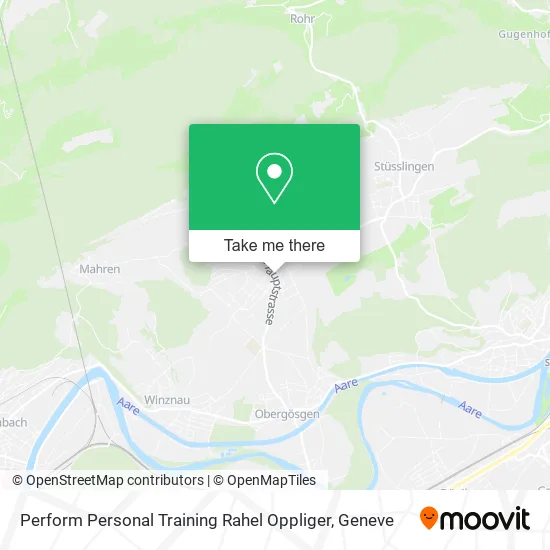 Perform Personal Training Rahel Oppliger map