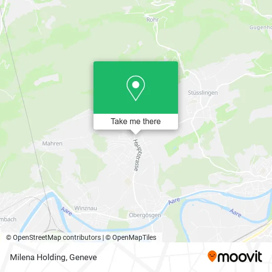 Milena Holding map