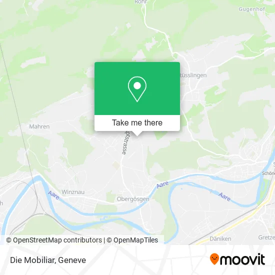 Die Mobiliar map