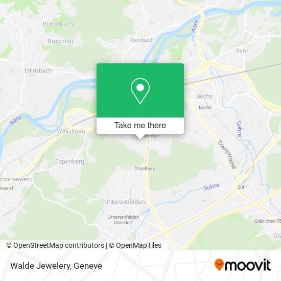 Walde Jewelery map