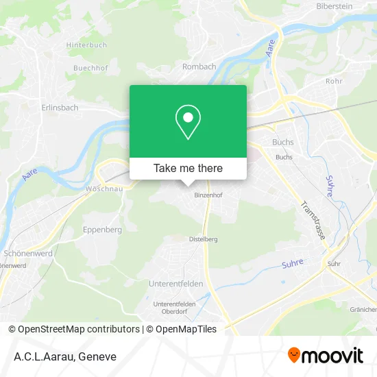 A.C.L.Aarau map