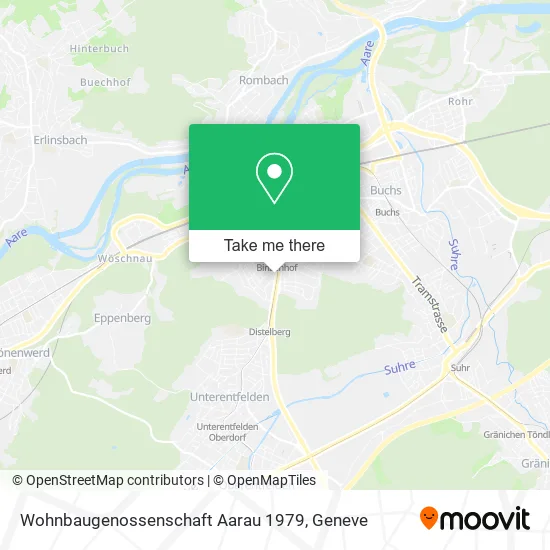 Wohnbaugenossenschaft Aarau 1979 plan