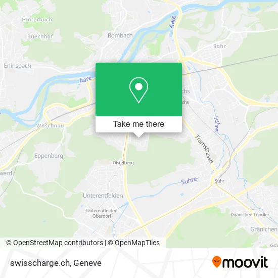 swisscharge.ch map