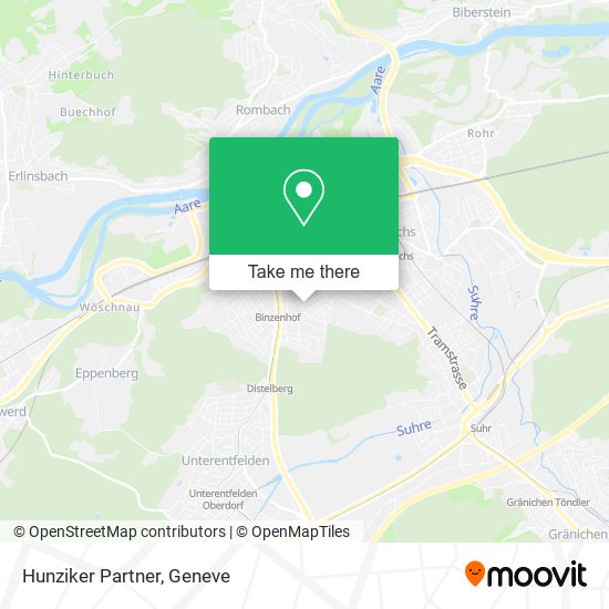Hunziker Partner map
