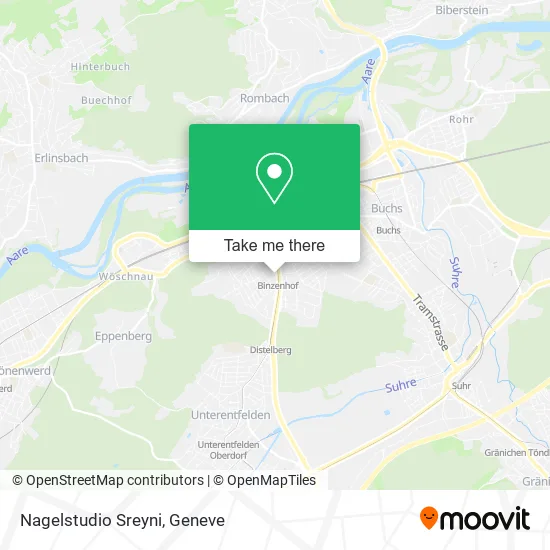 Nagelstudio Sreyni map