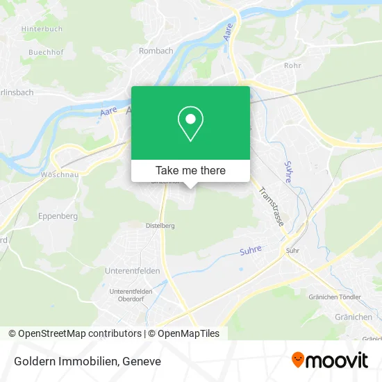 Goldern Immobilien map