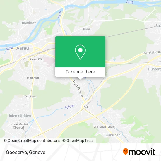 Geoserve map
