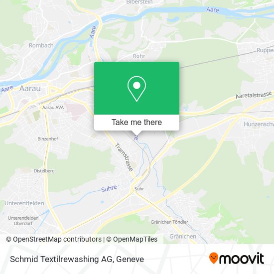 Schmid Textilrewashing AG map