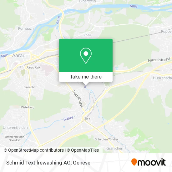 Schmid Textilrewashing AG map