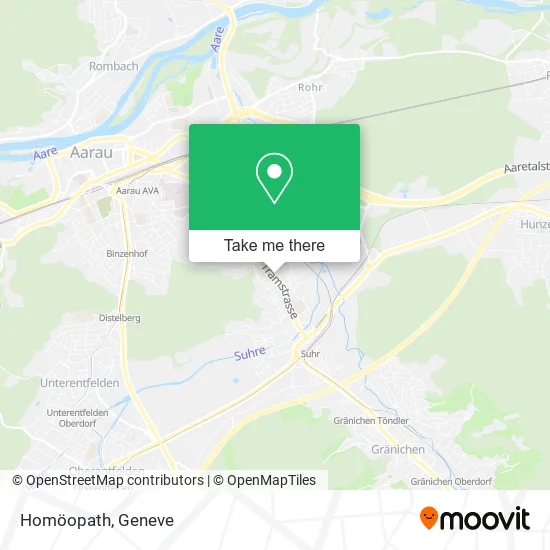 Homöopath map