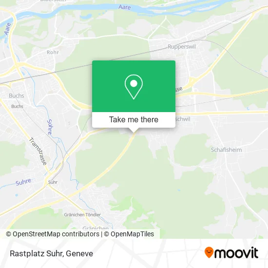Rastplatz Suhr map