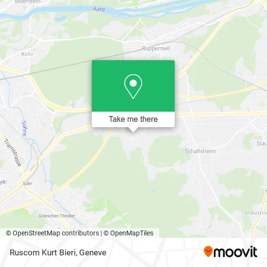 Ruscom Kurt Bieri map