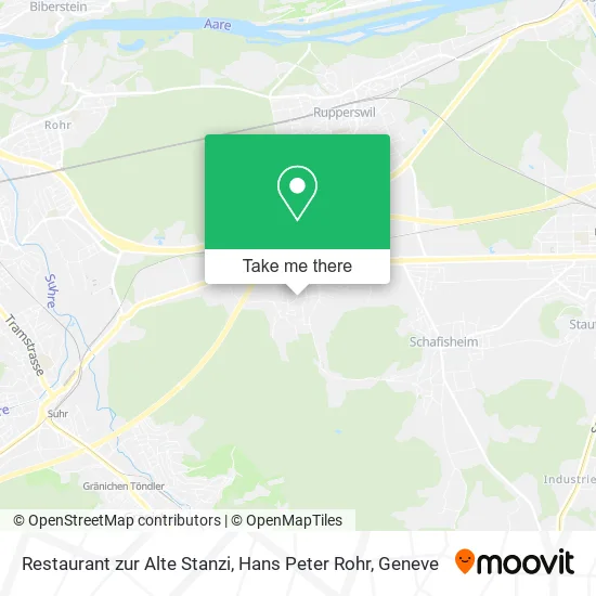 Restaurant zur Alte Stanzi, Hans Peter Rohr map