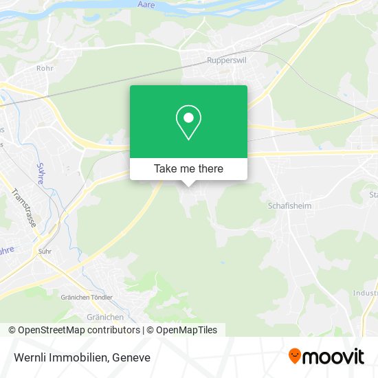 Wernli Immobilien map