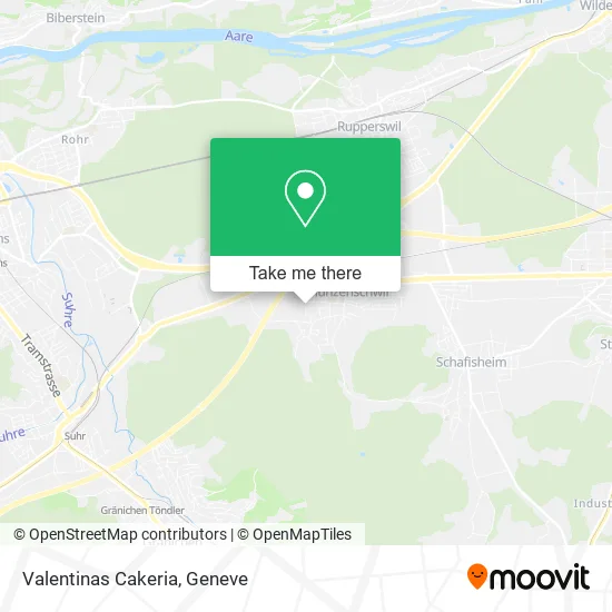 Valentinas Cakeria map