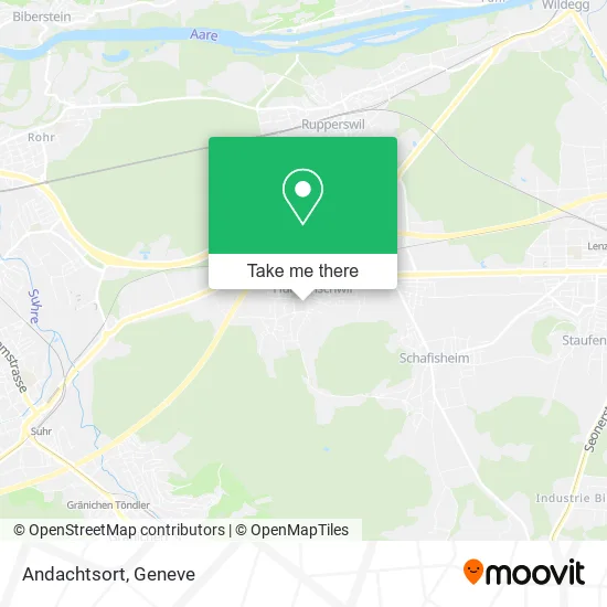 Andachtsort map