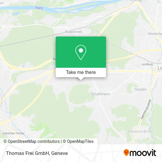 Thomas Frei GmbH map