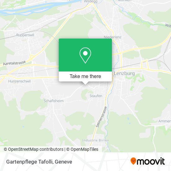 Gartenpflege Tafolli map