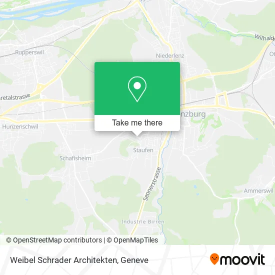 Weibel Schrader Architekten map