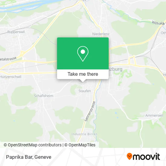 Paprika Bar map
