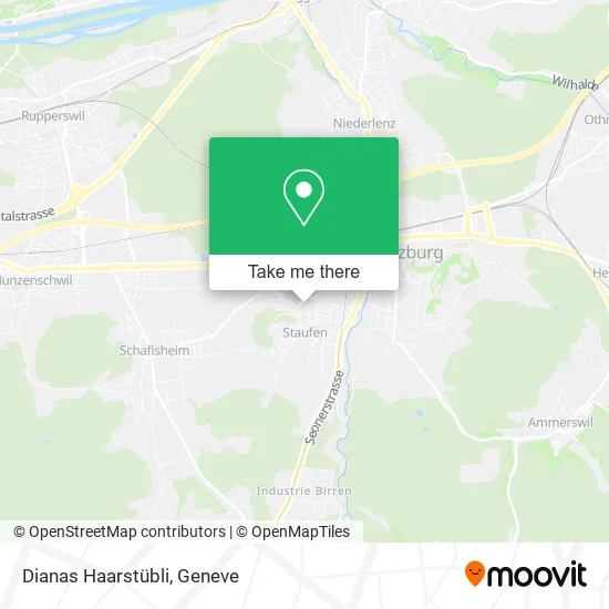 Dianas Haarstübli map