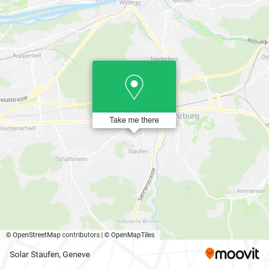 Solar Staufen map