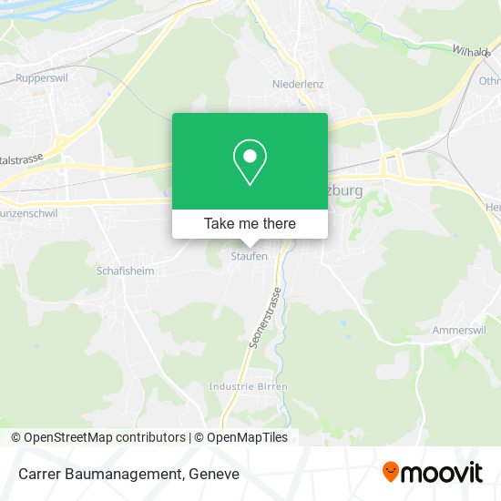 Carrer Baumanagement map