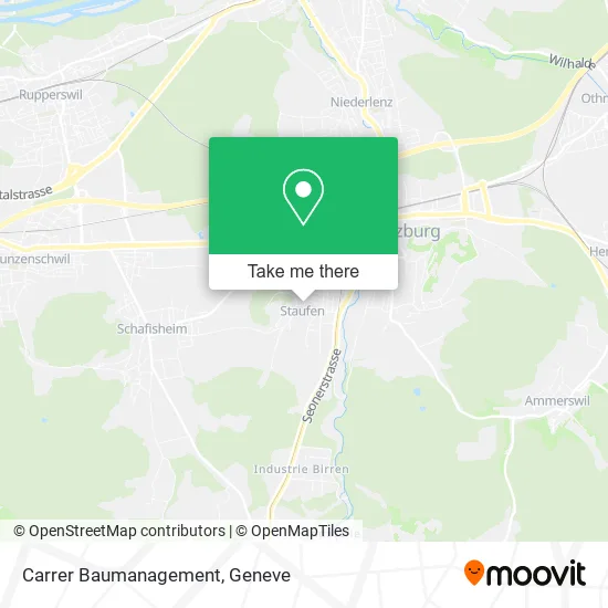 Carrer Baumanagement map