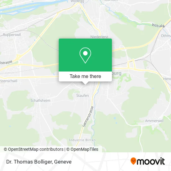 Dr. Thomas Bolliger map