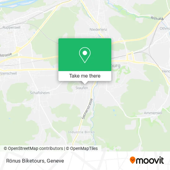 Rönus Biketours map