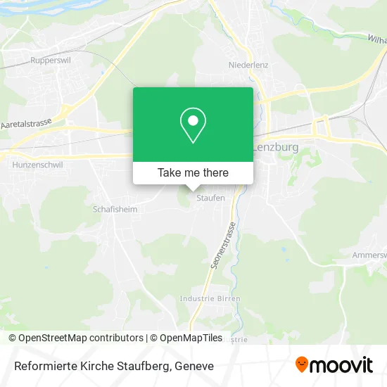Reformierte Kirche Staufberg map