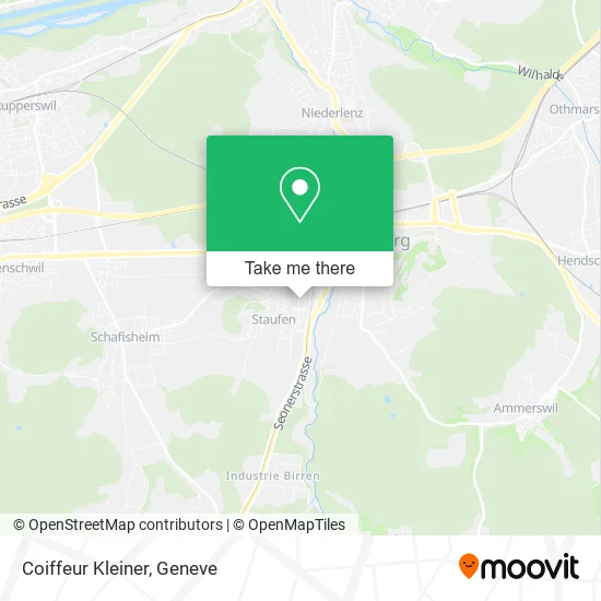 Coiffeur Kleiner map