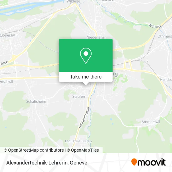 Alexandertechnik-Lehrerin map