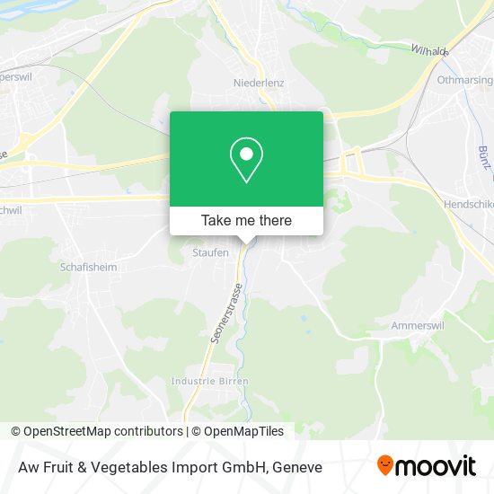 Aw Fruit & Vegetables Import GmbH map