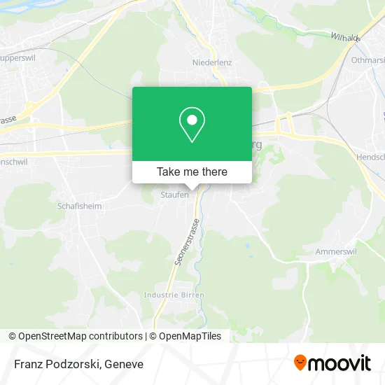 Franz Podzorski map